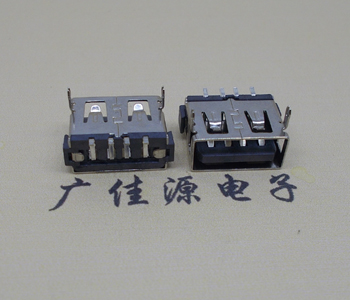 天津USB短体母座.超薄5.9H胶芯.移动电源接口