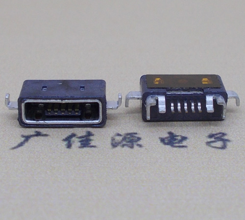 天津MICRO USB防水AB型口母头3D图纸封装