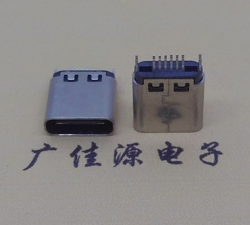 天津type-c16p母座,夹板式type-c16p接口连接器