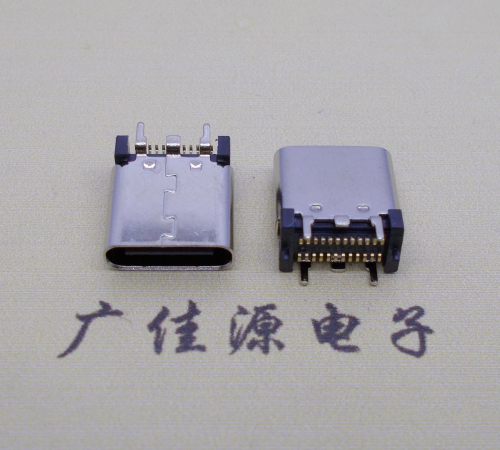 天津立式type c24p母座立贴高8.8-9.3-10.0-10.5mm