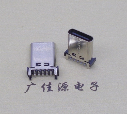 天津type c10p母座直立式贴板H=13.10、13.70、15.0mm支持快充、数据传输