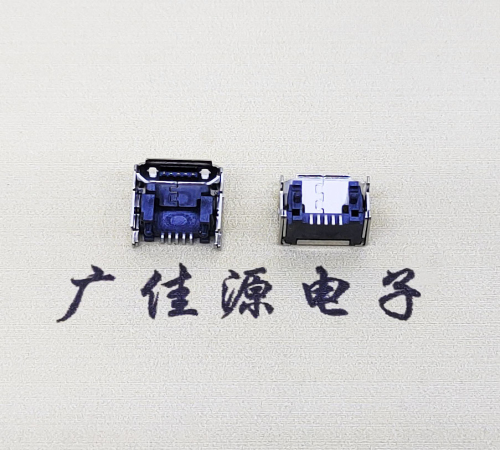 天津MICRO USB5pin加高母座 垫高1.55/2.5/3.04/4.45尺寸接口